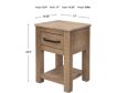 Int'l Furniture Parota Chairside Table small image number 8