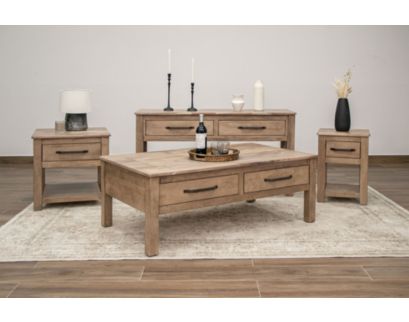 Int'l Furniture Parota Sofa Table