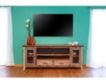 Int'l Furniture Antique 76 Inch TV Stand small image number 2