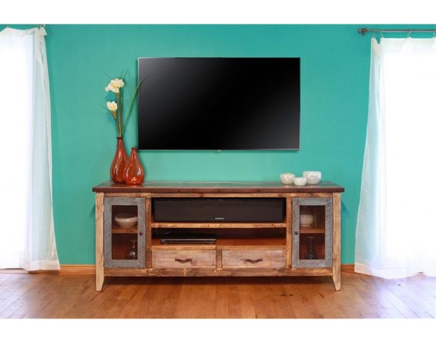 Int'l Furniture Antique 76 Inch TV Stand large image number 2