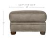 Jackson Furniture Briarcliff Pebble Ottoman small image number 5