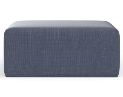 Jackson Furniture Cape May Denim Blue Cocktail Ottoman