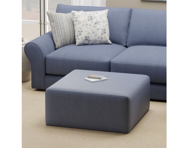 Jackson Furniture Cape May Denim Blue Cocktail Ottoman large image number 3