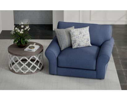 Jackson Furniture Cape May Denim Blue Chair and a Half