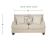 Jackson Furniture Jonesport Wheat Loveseat small image number 6