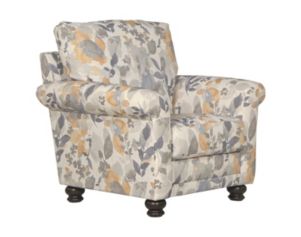 Jackson Furniture Jonesport Floral Gray Accent Chair