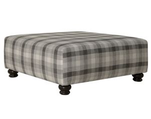 Jackson Furniture Jonesport Mica Plaid Cocktail Ottoman