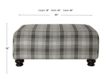 Jackson Furniture Jonesport Mica Plaid Cocktail Ottoman small image number 4