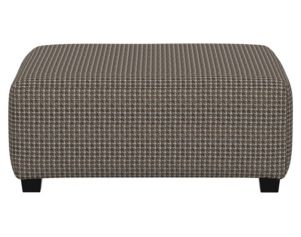 Jackson Furniture Livingston Slate Houndstooth Cocktail Ottoman