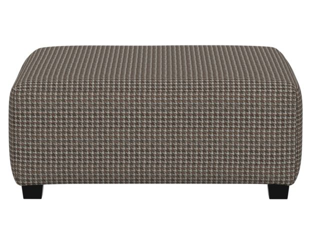 Jackson Furniture Livingston Slate Houndstooth Cocktail Ottoman large image number 2