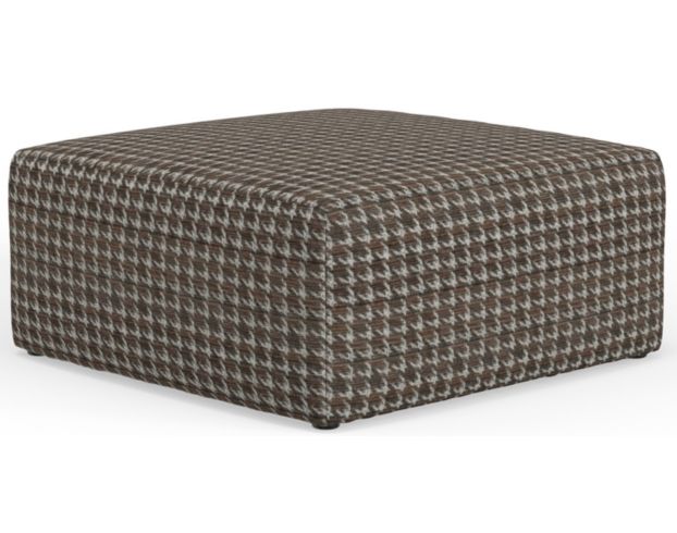 Jackson Furniture Livingston Slate Houndstooth Cocktail Ottoman large image number 3