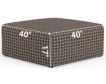 Jackson Furniture Livingston Slate Houndstooth Cocktail Ottoman small image number 5