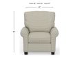 Jackson Furniture Magnolia Sky Accent Chair small image number 6