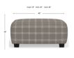 Jackson Furniture Magnolia Mink Cocktail Ottoman small image number 6