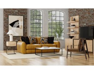 Jackson Furniture Corvara Caramel Leather Sofa