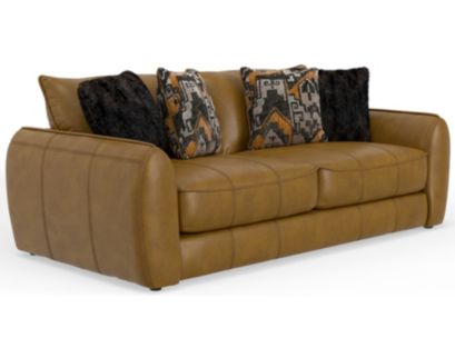 Jackson Furniture Corvara Caramel Leather Sofa