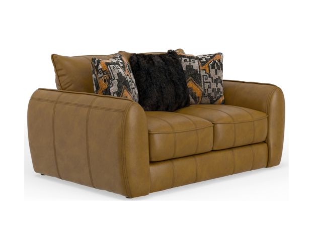 Jackson Furniture Corvara Caramel Leather Loveseat large image number 2