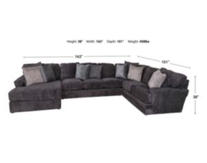 Jackson Mammoth Smoke 3-Piece Sectional