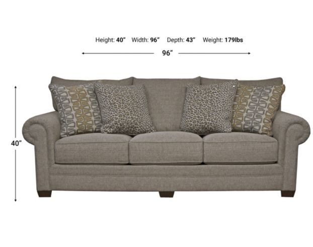 Jackson Havana Cocoa Sofa large image number 2