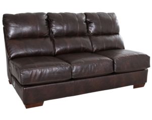 Jackson Lawson Godiva Bonded Leather Armless Sofa