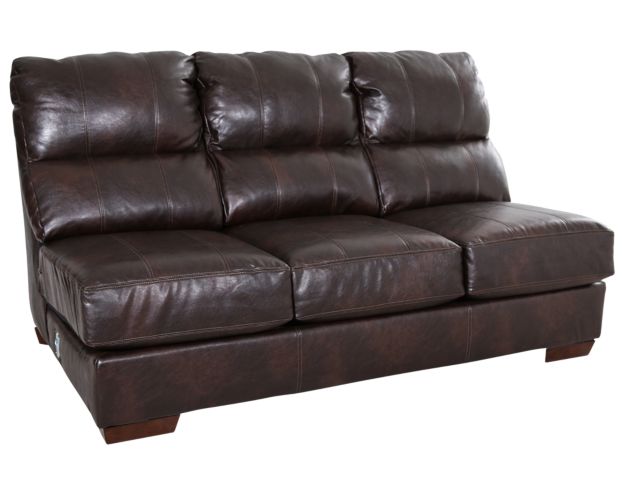 Jackson Lawson Godiva Bonded Leather Armless Sofa large image number 2