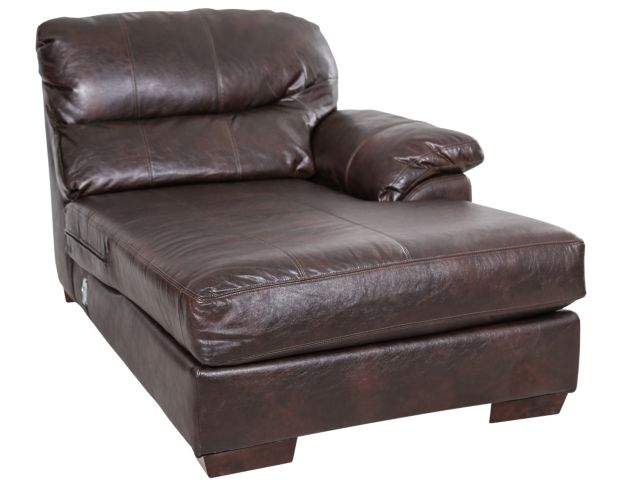 Jackson Lawson Godiva Bonded Leather RSF Chaise large image number 2