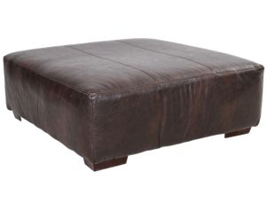 Jackson Lawson Godiva Bonded Leather Cocktail Ottoman