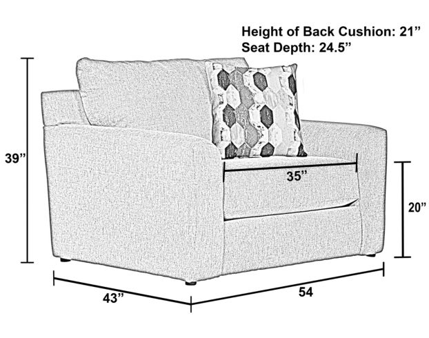 Jackson Hooten Delft Chair and a Half large image number 5