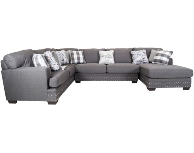 Jackson Crawford Metal 3-Piece Sectional with Right Chaise large image number 1