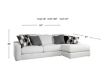 Jackson Arlo Arctic 2-Piece Sectional with Right-Facing Chaise small image number 9