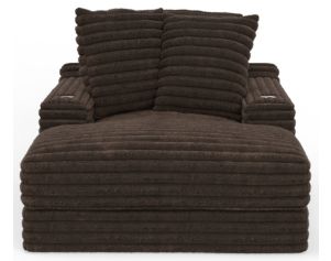 Jackson Comfrey Chocolate Chaise Lounge