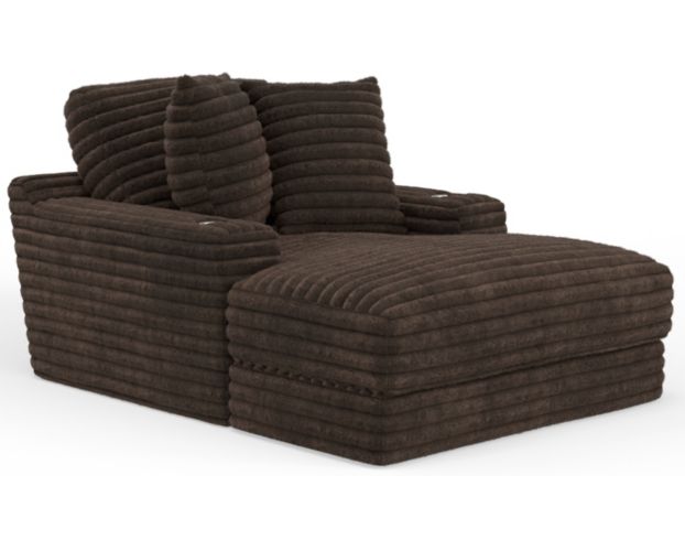 Jackson Comfrey Chocolate Chaise Lounge large image number 2