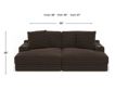 Jackson Comfrey Brown Double Chaise Sectional small image number 4