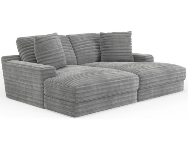 Jackson Comfrey Gray Double Chaise Sectional large image number 2