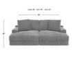 Jackson Comfrey Gray Double Chaise Sectional small image number 6