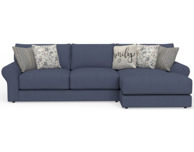 Jackson Cape May Denim Blue 2-Piece Sectional with Right Chaise large image number 1