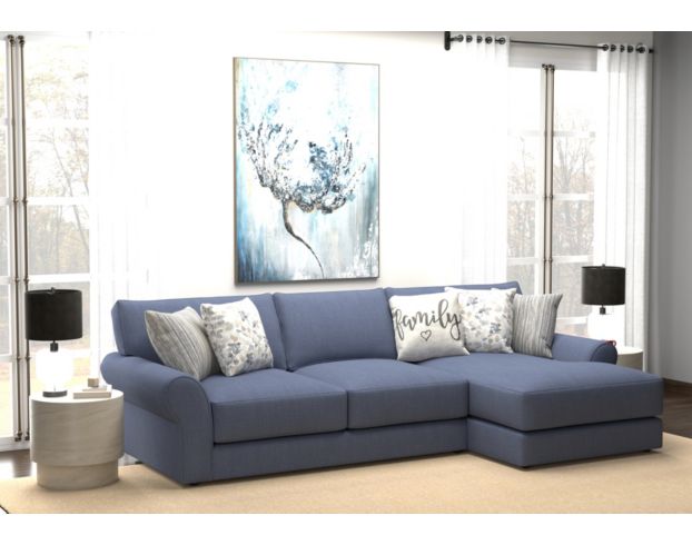 Jackson Cape May Denim Blue 2-Piece Sectional with Right Chaise large image number 7