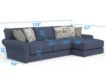 Jackson Cape May Denim Blue 2-Piece Sectional with Right Chaise small image number 8