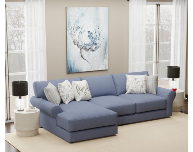 Jackson Cape May Denim Blue 2-Piece Sectional with Left Chaise large image number 3