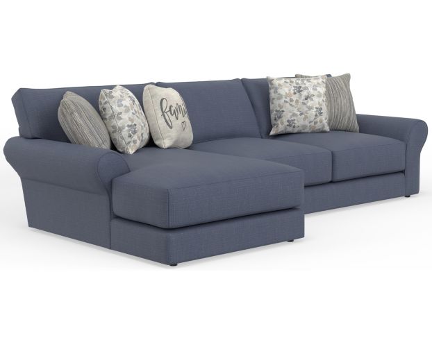 Jackson Cape May Denim Blue 2-Piece Sectional with Left Chaise large image number 4