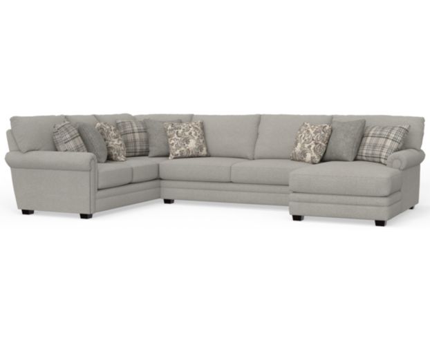 Jackson Livingston Linen 3-Piece Sectional with Right Chaise large image number 2