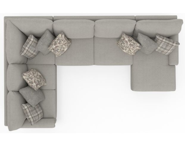 Jackson Livingston Linen 3-Piece Sectional with Right Chaise large image number 5