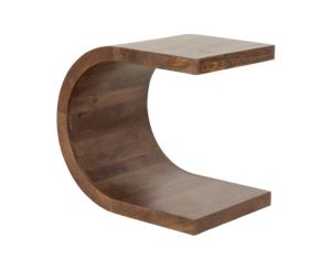 Jaipur Yareli Geometric Wood End Table