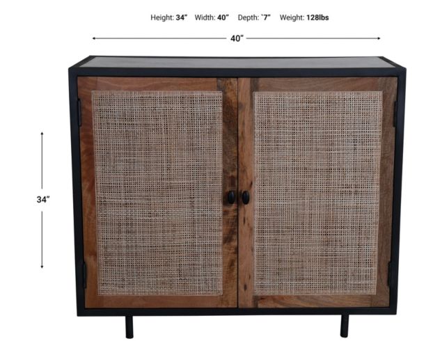 Jaipur Adrian Small Accent Cabinet large image number 8