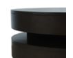 Jofran Brix Espresso Floating Sculpture Round Coffee Table small image number 5