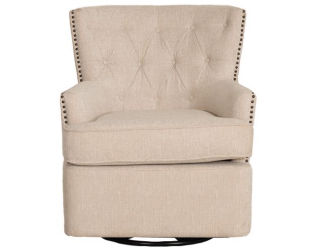 Jofran Bryson Oat Swivel Chair large image number 1