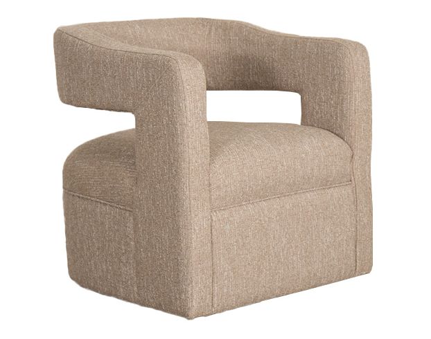 Jofran Lexy Natural Swivel Chair large image number 2