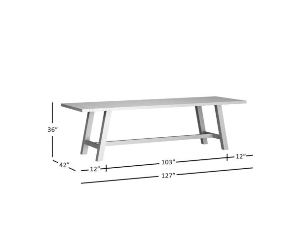 Jofran Telluride Counter Table large image number 7
