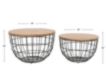 Jofran Rondo Black Nesting Coffee Tables small image number 7