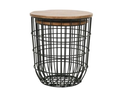 Jofran Rondo Black Nesting End Tables